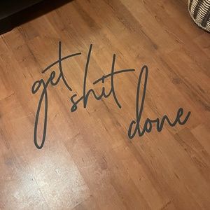 Northshire Wall Art - Get Shit Done
